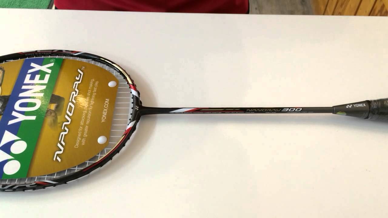 Nano 3000 Racket Yonex Nanoray 300 Review by www.Racket-World.de - YouTube