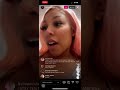 K MICHELLE TIRED OF PEOPLE TALKING ABOUT HOW SHE LOOKS (6/10/21)