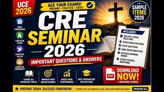 CRE Seminar Questions 2026 Download screenshot 3