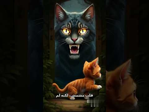 مغامرة القط مشمش المرعبة  كرتوناطفال حكمة اليوم    اكسبلور قطط قصص