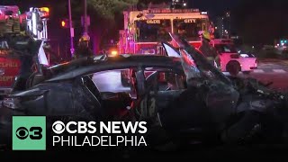 Teenager killed, five others hurt in car crash on Columbus Boulevard in South Philadelphia