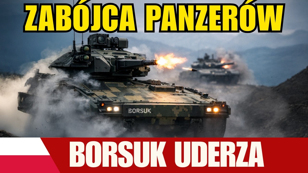 ROSJA W SZOKU: Dlaczego polski Borsuk niszczy T-90 zanim ten zdąży otworzyć ogień