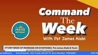 IT'S MY WEEK OF INCREASE ON EVERYSIDE || PST JAMES ALABI || 02/05//2024 || DAY 1317