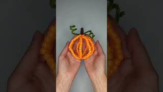 How to Make a Beaded Pumpkin Craft #shorts