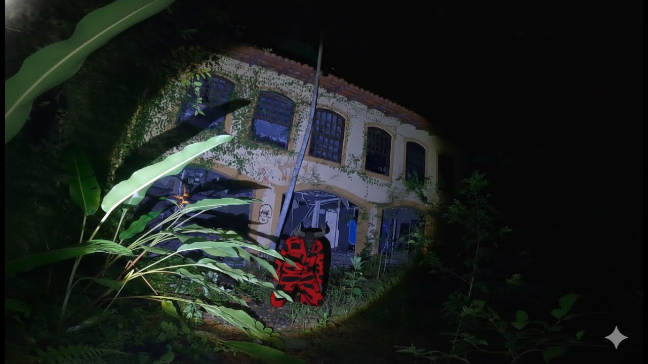 FINALMENTE A CRIATURA DA MANSÃO APARECEU PARA MIM!