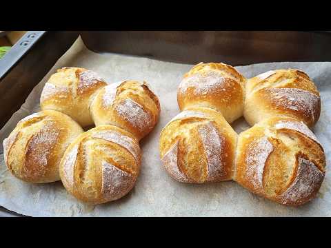 4 Ingredients! The Easiest No-Knead Bread Ever! Crispy & Delicious