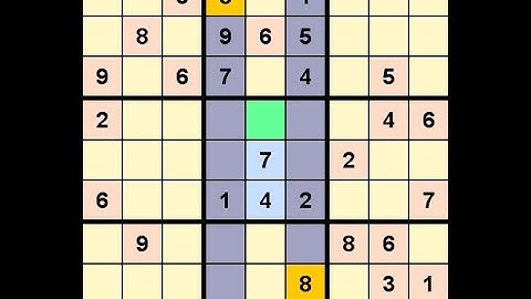 How to Solve Los Angeles Times Sudoku Expert June 13, 2022