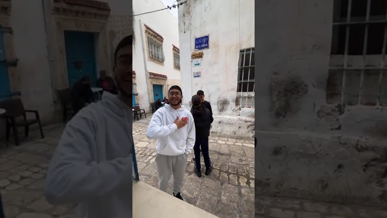 تحويسة في زناقي المدينة العتيقة سوسة قبل أذان المغرب بقليل 