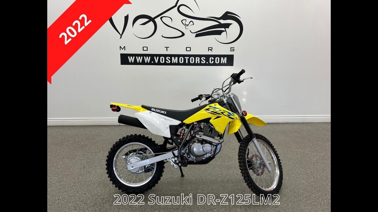 2022 Suzuki DR-Z125LM2 walkaround video-V4930 - YouTube 
