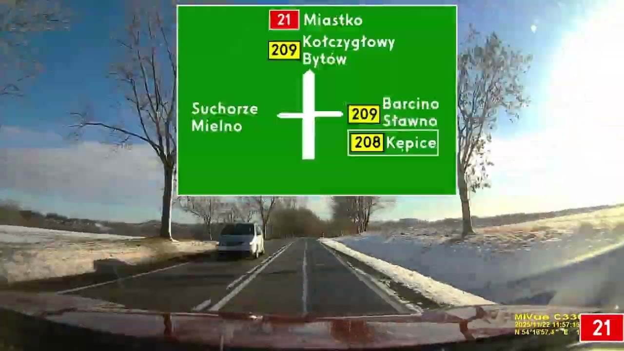 DK21, DW209: Słupsk Południe (S6) - Bytów