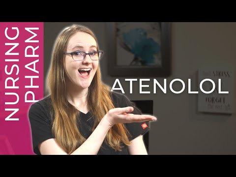 Atenolol Side Effects and Mechanism of Action | Nursing Pharmacology