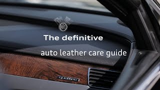 How to properly clean and condition automotive leather (and what popular product to never use)