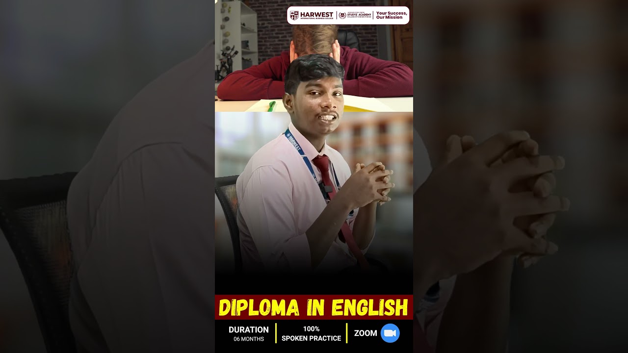 DIPLOMA IN ENGLISH – Speak Confidently, Communicate Globally! 💬✨