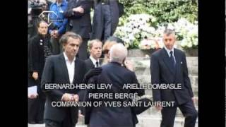 fashiontv | FTV.com  YVES SAINT LAURENT FUNERAL