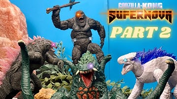 GODZILLA X KONG: SUPERNOVA (PART 2) | Epic Stop Motion Battle!