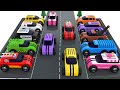 Learn Street Vehicles Toys Parking for Kids