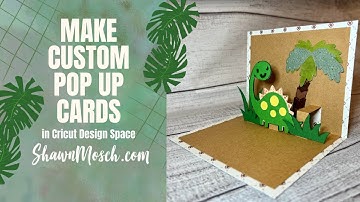Make Custom Pop Up Cards in Cricut Design Space