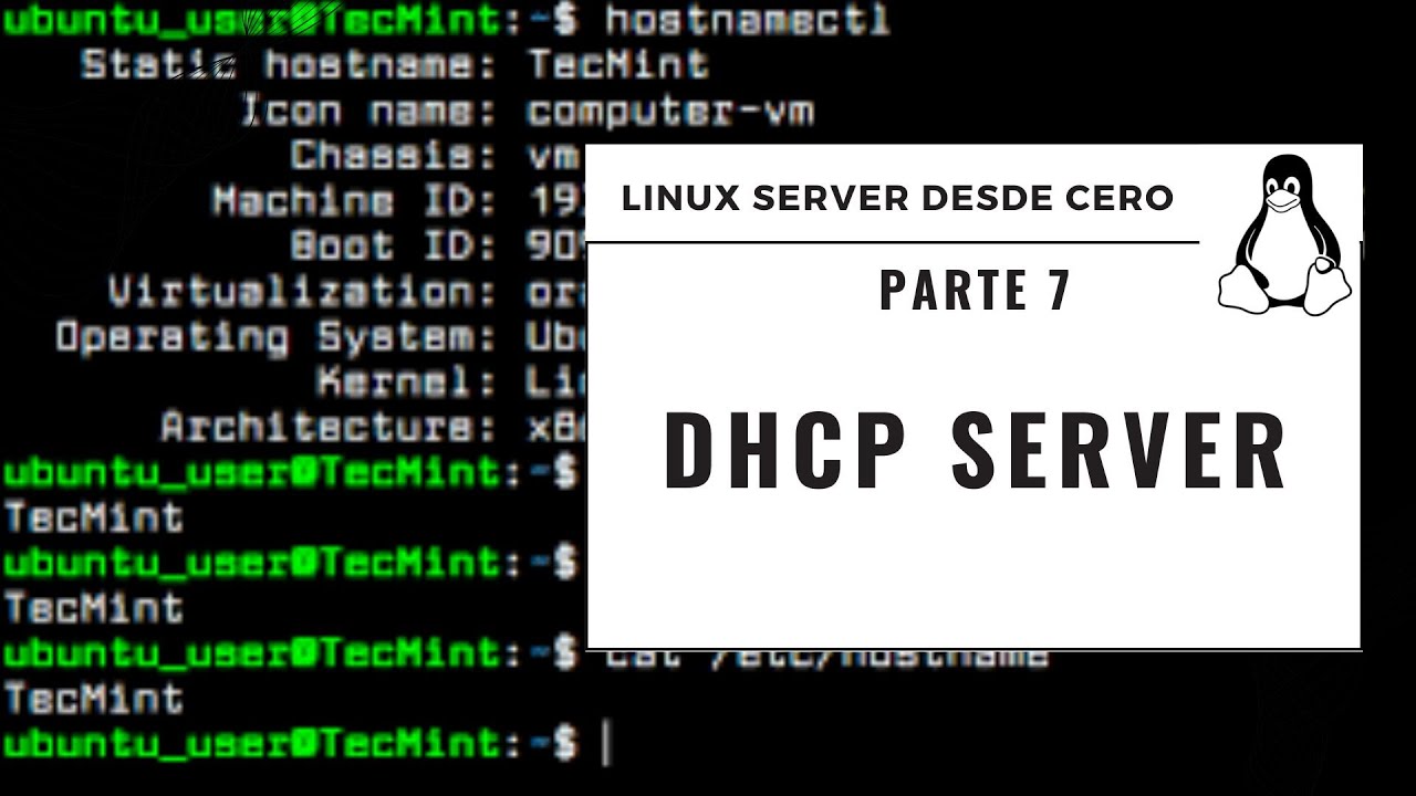 Linux server parte 7 - Servidor DHCP - YouTube