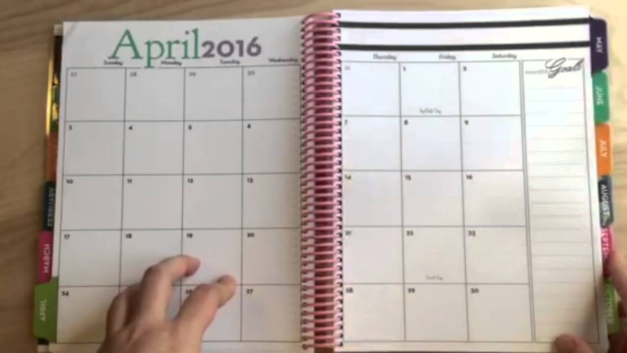 Venti Planner in Black - Column Layout