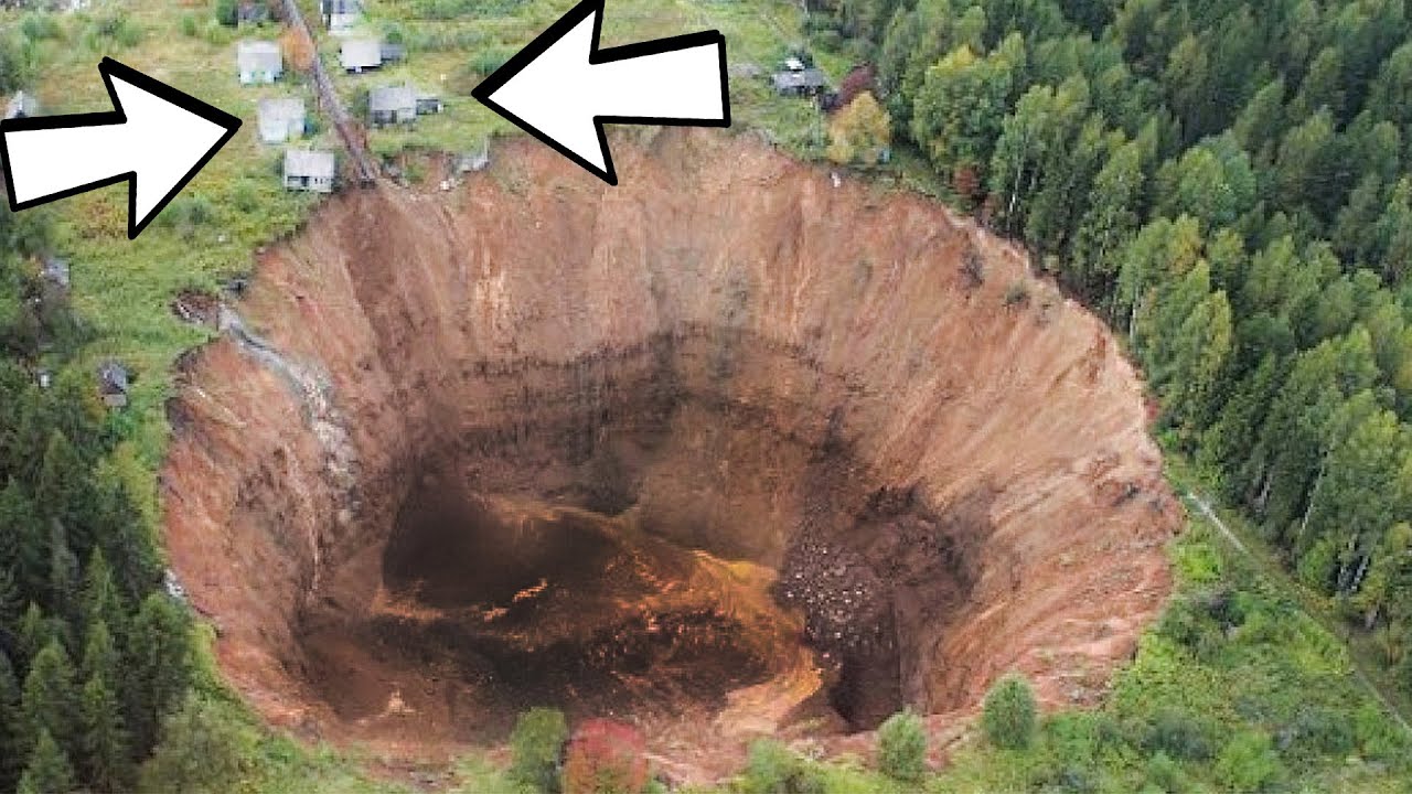 TOP 15 MONSTER Sinkholes YouTube