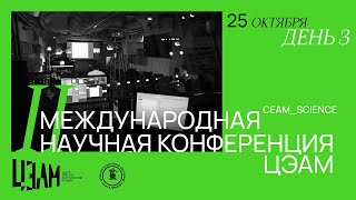 II Международная конференция ЦЭАМ День третий, 25 октября 2023