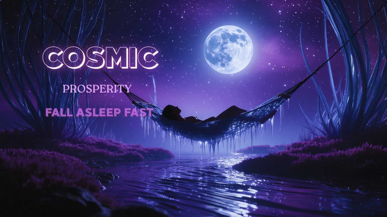 Fall Asleep Fast with Prosperity Affirmations | 8 Hour Cosmic Sleep Journey