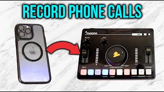 How to Take Phone Calls on Maonocaster AMC2 Neo Audio Interface For Podcasts