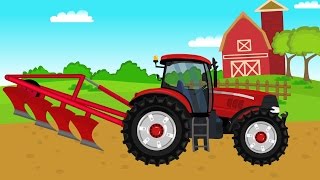 Czerwony traktor i ciężka praca | Video for kids | Czerwony Traktor dla dzieci Czerwony traktor i ciężka praca | Video for kids | Czerwony Traktor dla dzieci