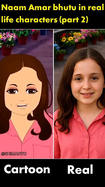 Naam Amar bhutu in real life characters (part 2) wait for next part...#cartoon #short  #shorts
