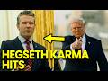 Pete Hegseth RUNS AWAY as REPORTER CONFRONTS HIM