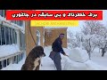 برف خطرناک بی سابقه درتاریخ ولسوالی جاغوری افغانستان Unprecedented Snowfall In Jaghori Afghanistan