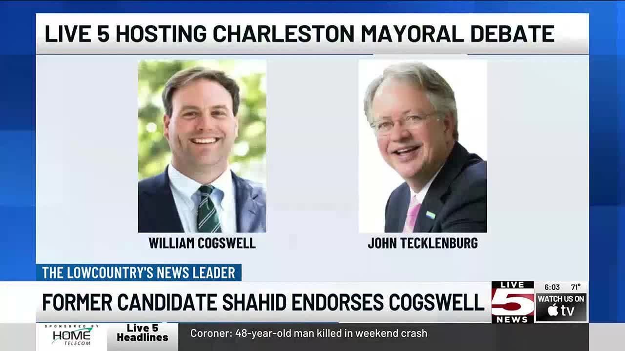 VIDEO: Live 5 News to host Charleston mayoral runoff debate
