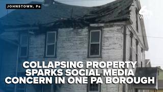 What is being done about dilapidated property in one Pennsylvania borough?