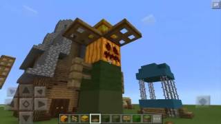 Minecraft PE | how to make a Scarecrow