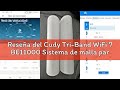 Reseña del Cudy Tri-Band WiFi 7 BE11000 Sistema de malla para todo el hogar, 6 transmisiones 10 Gbps