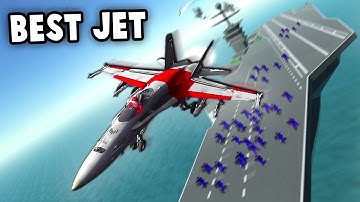 The BEST New Fighter Jet F-18 HORNET! (Ravenfield New Vehicles Update Gameplay)