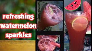 Refreshing Watermelon drink/watermelon sparkles/ watermelon refreshing juice /v Quick and Easy Recip screenshot 5