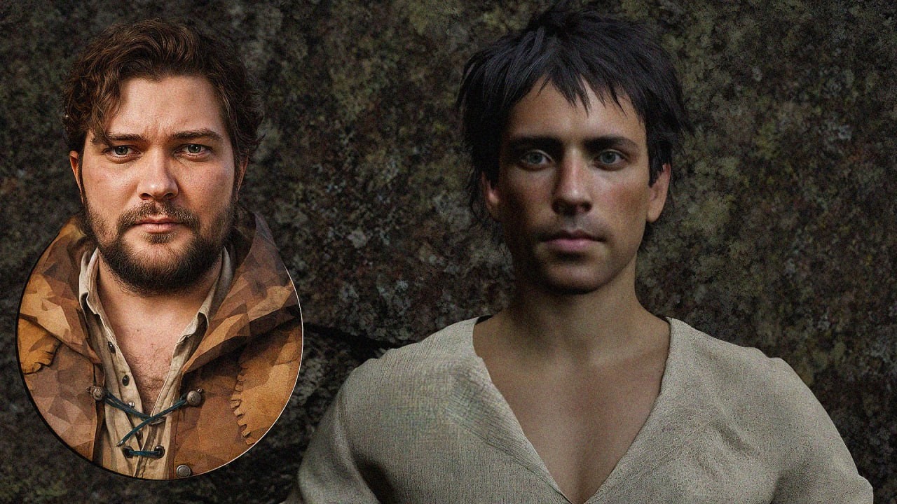 Лука Моро. Ботинки. Blender, Substance. Деревенские люди.  #36