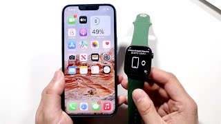 How To Pair Apple Watch Series 7 To iPhone