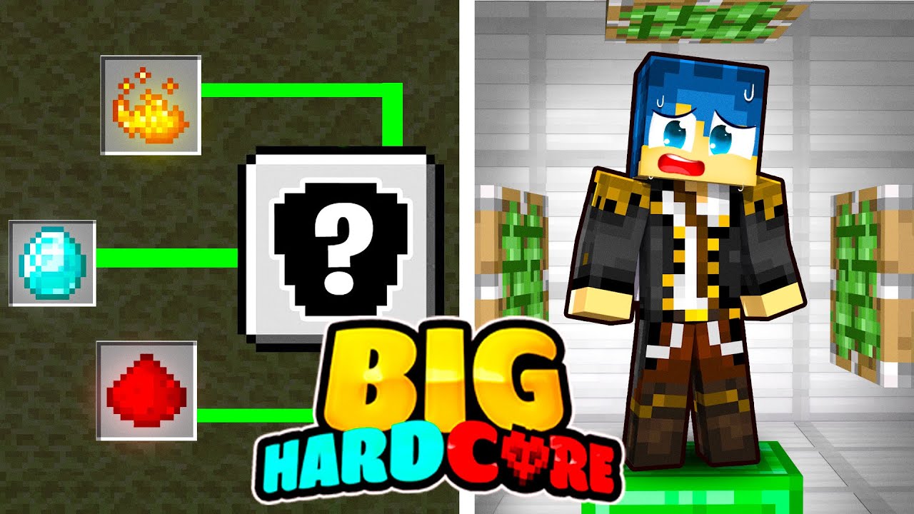 COMPLETO UN ACHIEVEMENT SEGRETO! - BIG HARDCORE EP.1-1 MINECRAFT