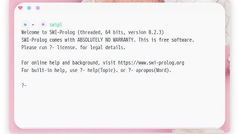 Install SWI-Prolog in Arch Linux