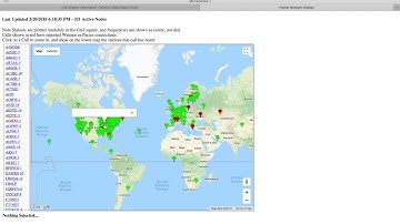 Winlink BPQ32 Node Map