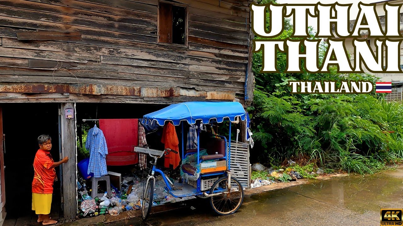 ЭКОНОМИЯ НА ДЕШЕВОЙ АРЕНДЕ В Утхайтани, Таиланд 🇹🇭 4K