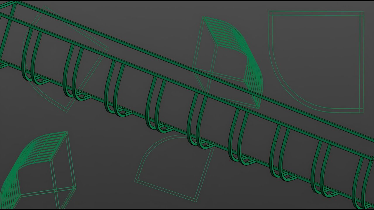 Как создать ВЕЛОПАРКОВКУ в 3д с помощью металлоконструкций в КОМПАС 3D Урок