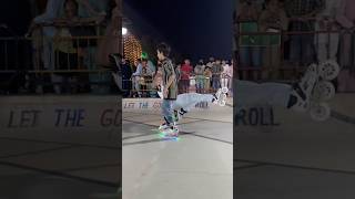 Back 1-Wheel Camel Stunt😍🛼❤️ #skating #skatingchannel #skater #roadskating #skate #viral #tending