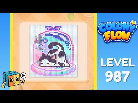 Colony Flow Level 987 Walkthrough Solution