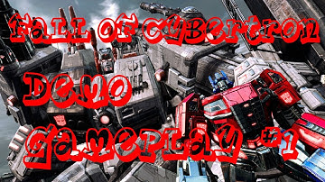 Fall of Cybertron Demo - Single Player Part 1