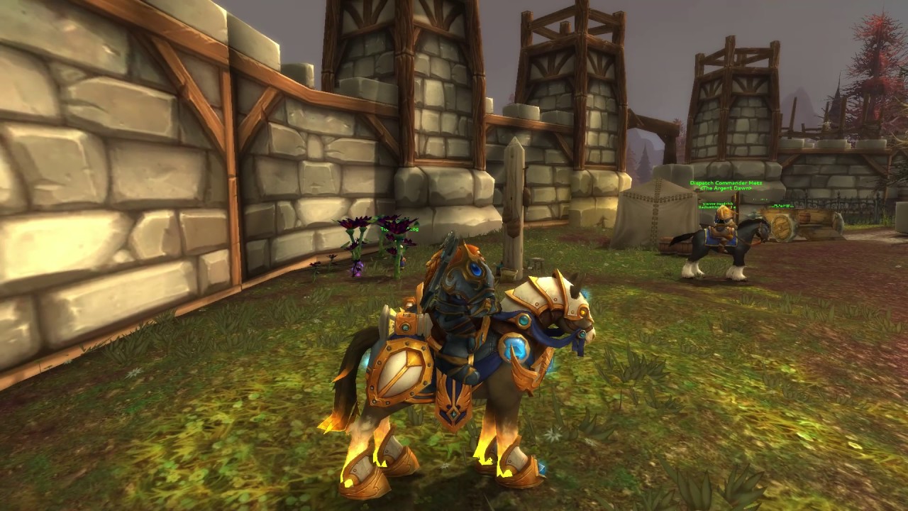 Highlord's Golden Charger - Paladin (All specs)
