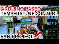 Arduino based Temperature control fan project: NTC thermistor sensor temperature Circuit