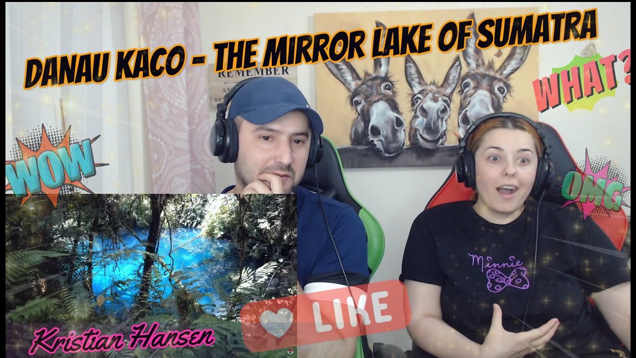 #KristianHansen DANAU KACO - The Mirror Lake of Sumatra, Indonesia !!Pall Family Reaction !